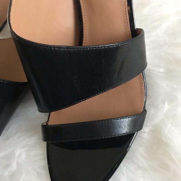 Calvin Klein Lanya Black Open Toe Stiletto Sz 11 - Picture 4 of 8